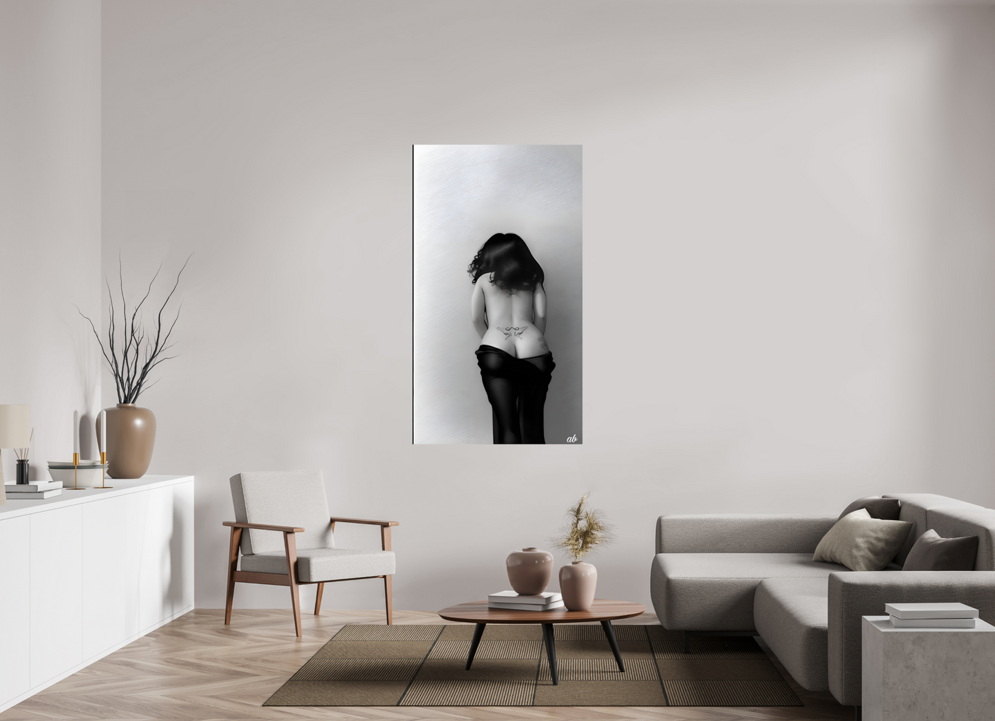 90 x 158,8 cm, Format Photo à encadrer soi-même Frontières Intimes
