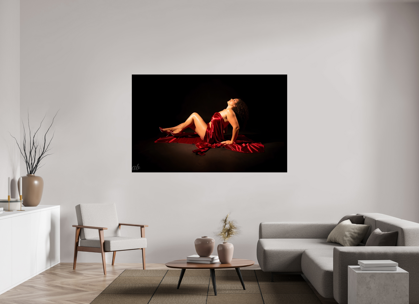 190,6 x 120 cm, Format Photo à encadrer soi-même La Reine de Minuit