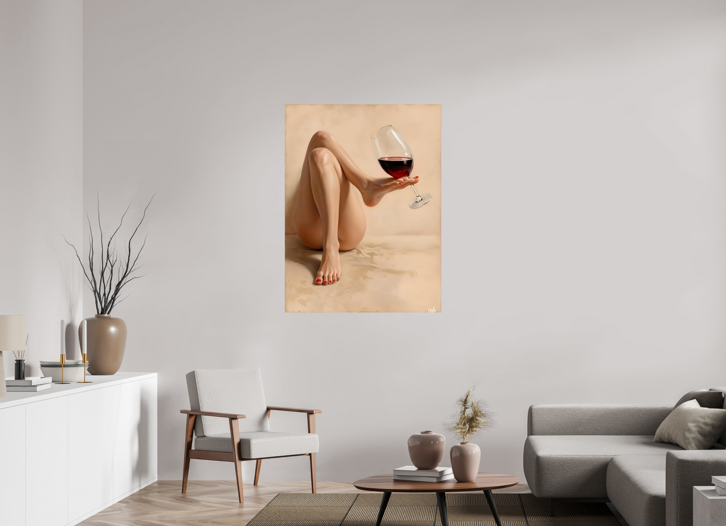 90 x 120 cm, Format Photo à encadrer soi-même Ivresse Silencieuse