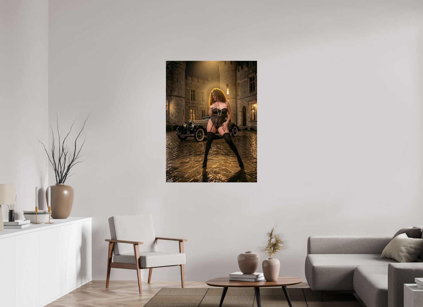 90 x 120 cm, Format Photo à encadrer soi-même L’Héritière de la Nuit