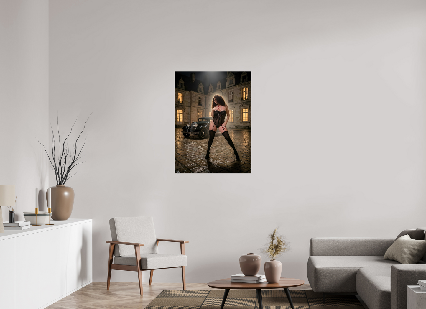 75 x 100 cm, Format Photo à encadrer soi-même La Promesse après Minuit