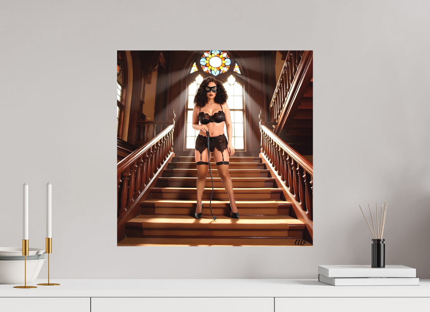 50 x 50 cm, Toile textile Rituel I