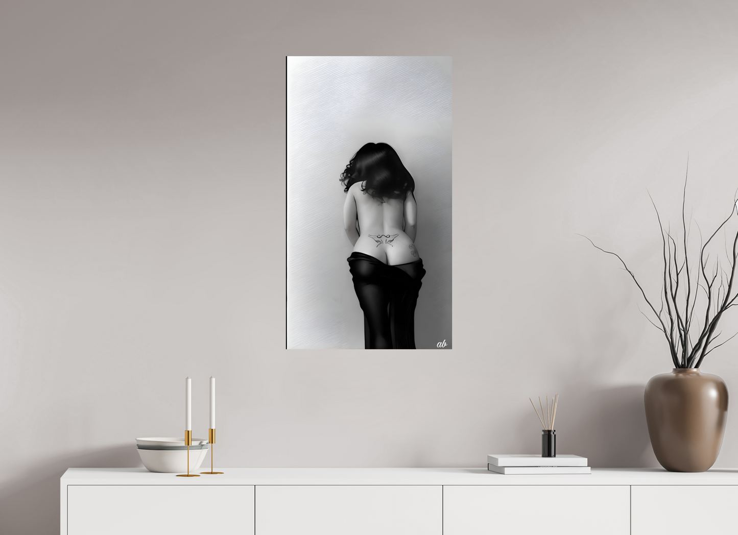 50 x 88,2 cm, Format Photo à encadrer soi-même Frontières Intimes