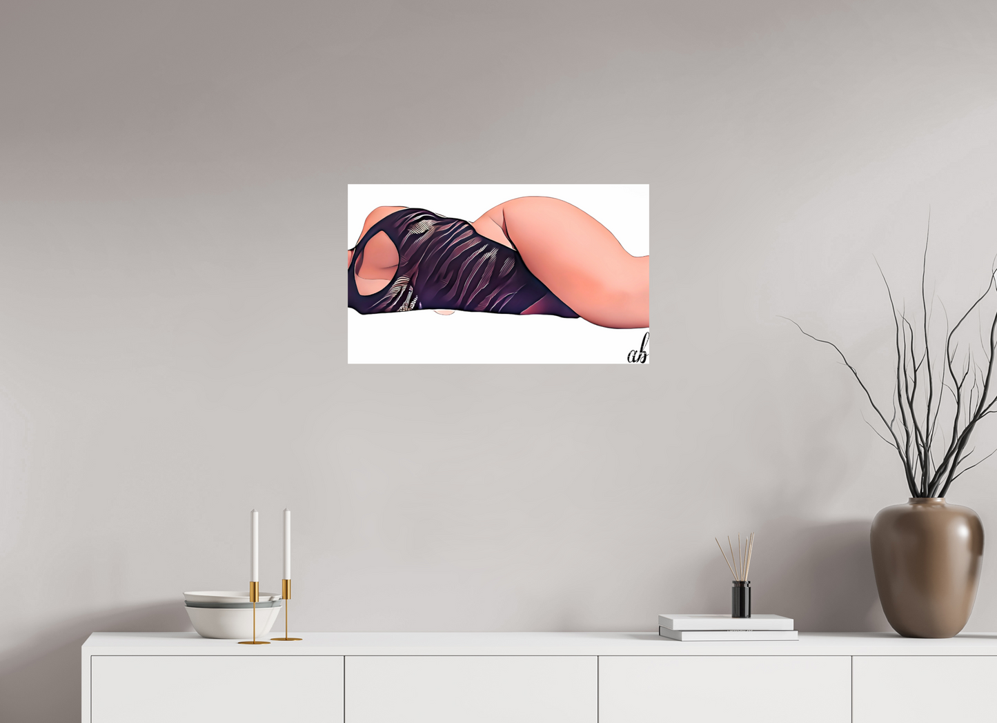 67,1 x 40 cm, FORMAT PHOTO Les courbes du silence