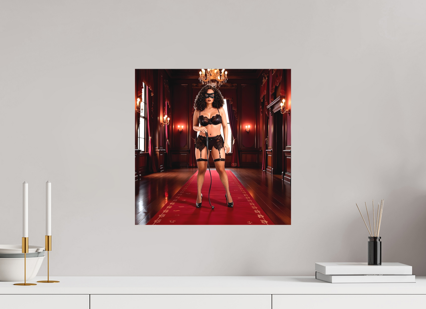 40 x 40 cm, Toile matte Rituel IV