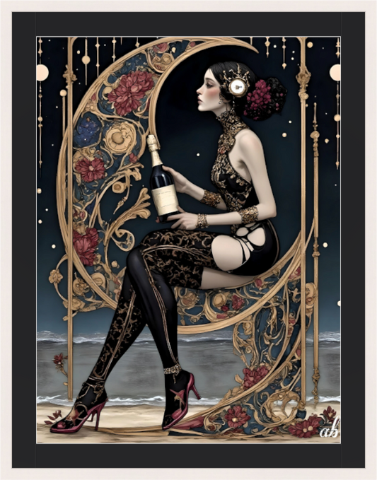 Main image Élégance Lunaire – L’ivresse du Glamour Vintage