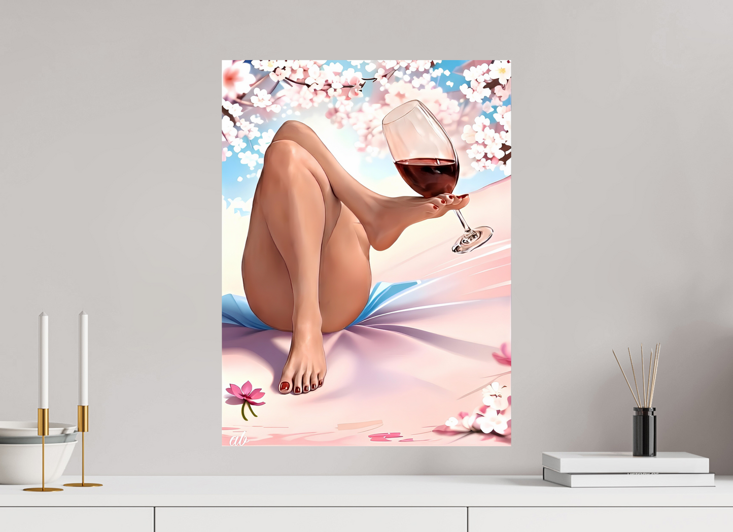 45 x 60 cm, Format Photo à encadrer soi-même Ivresse Florale
