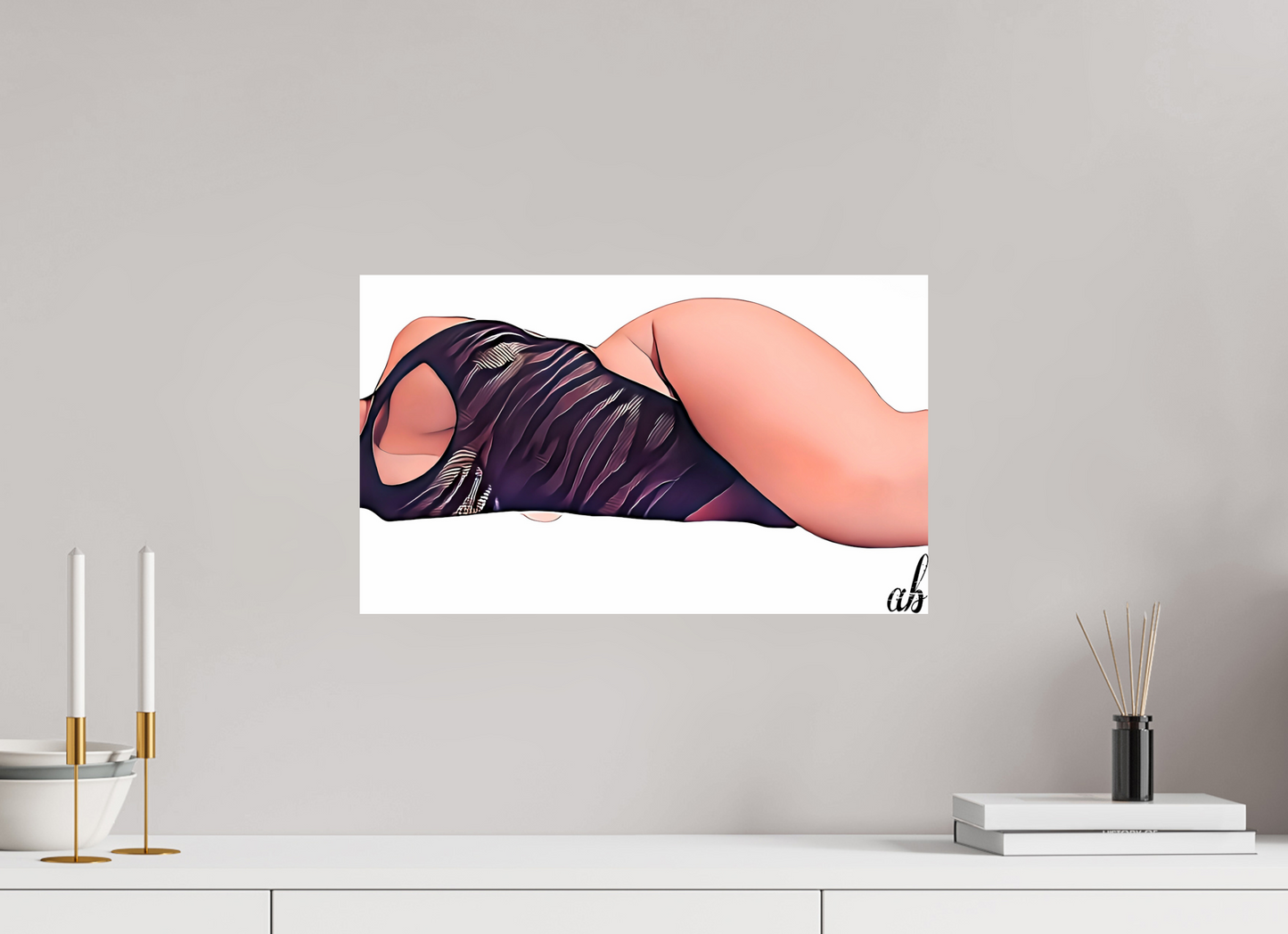 50,3 x 30 cm, FORMAT PHOTO Les courbes du silence