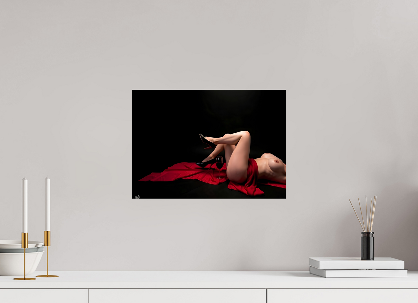 ISO A3 (42 x 29,7 cm), Format Photo à encadrer soi-même Velours et Vertige