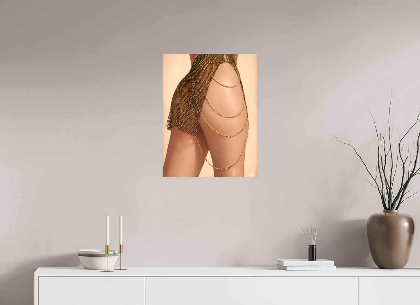 50 x 64,8 cm, Photo Print On Fuji Crystal DP II Éclat Doré - Maille d'Or