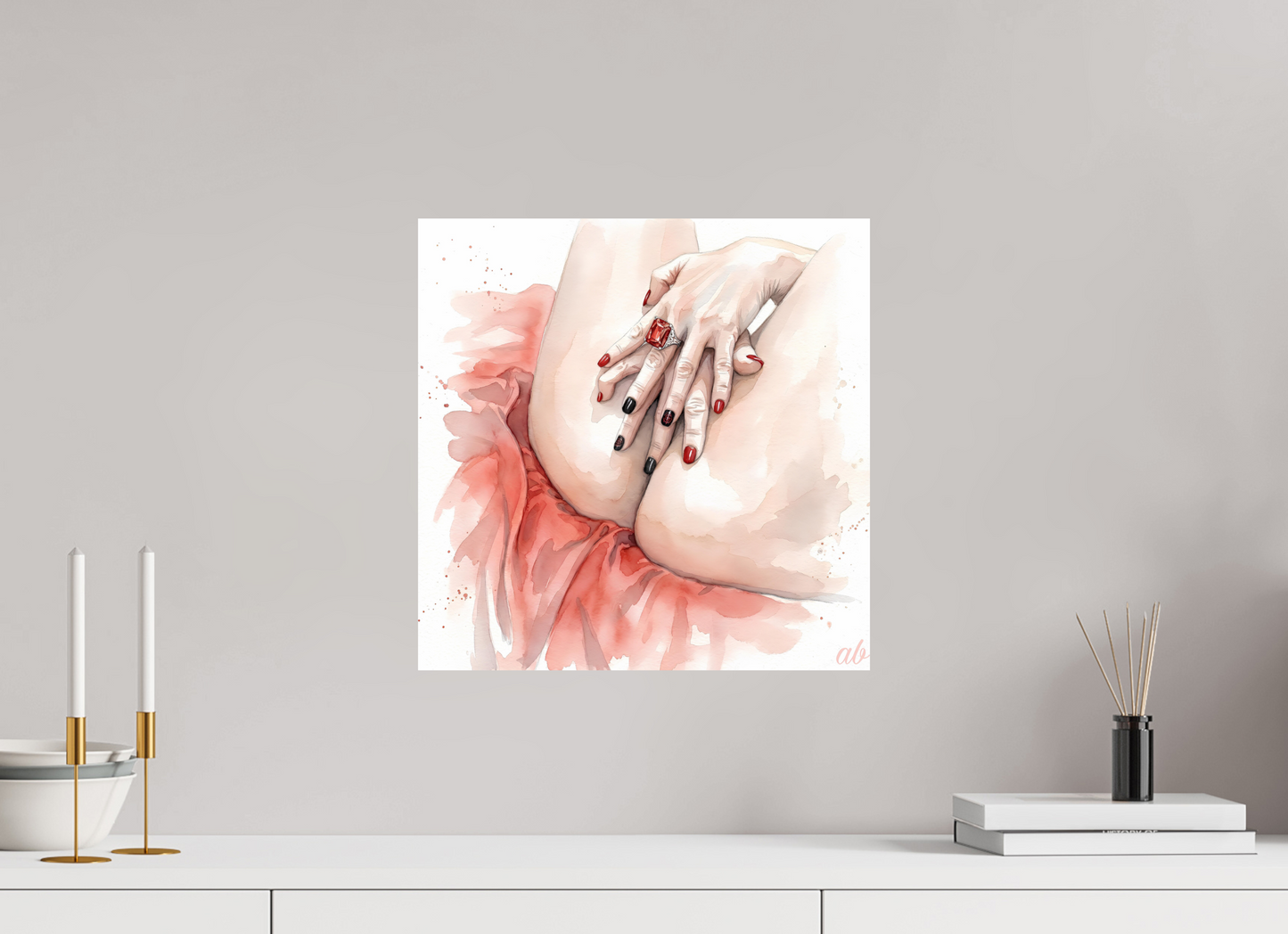 40 x 40 cm, Format Photo à encadrer soi-même Le Secret de la Peau