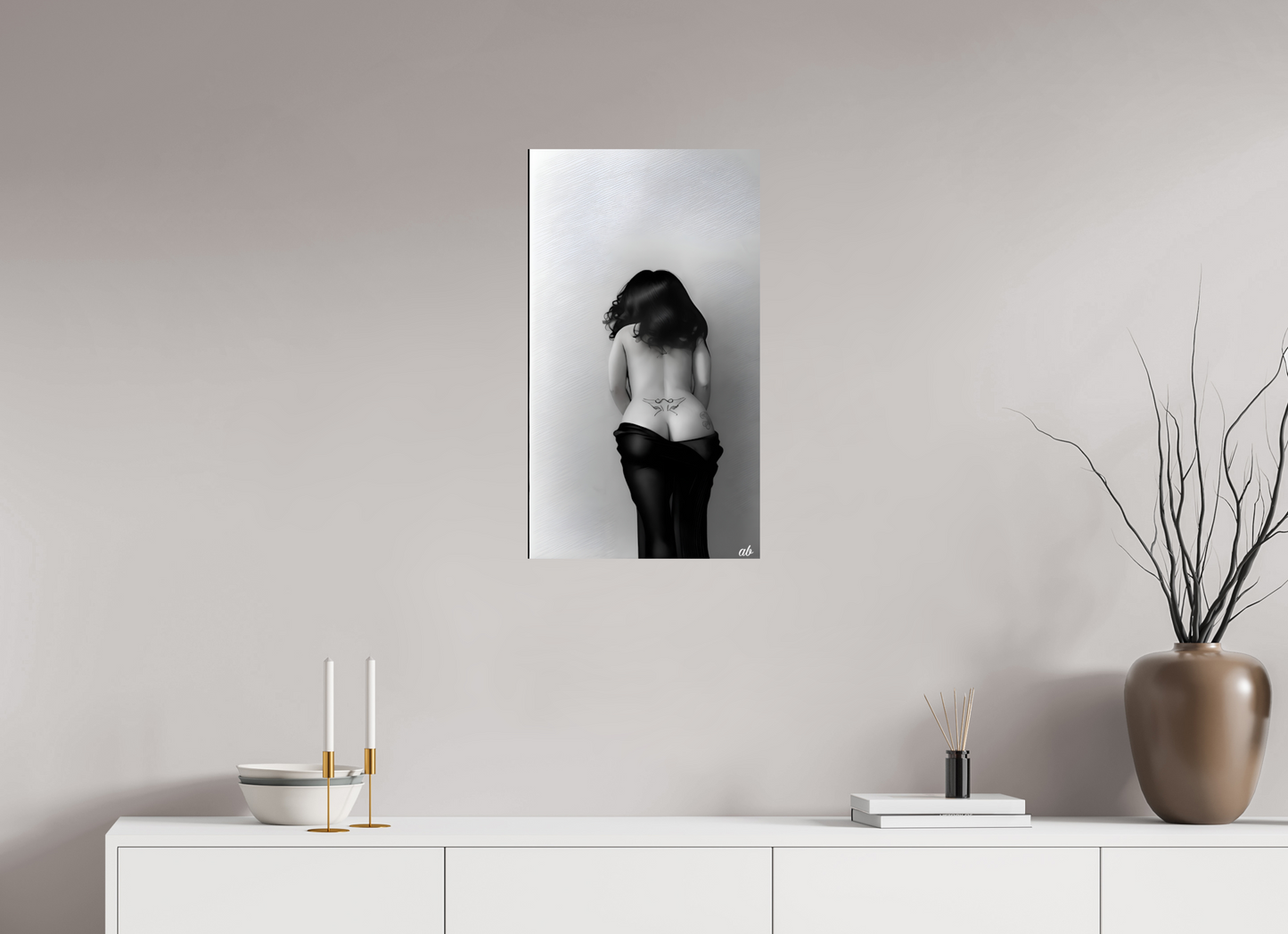40 x 70,6 cm, Format Photo à encadrer soi-même Frontières Intimes