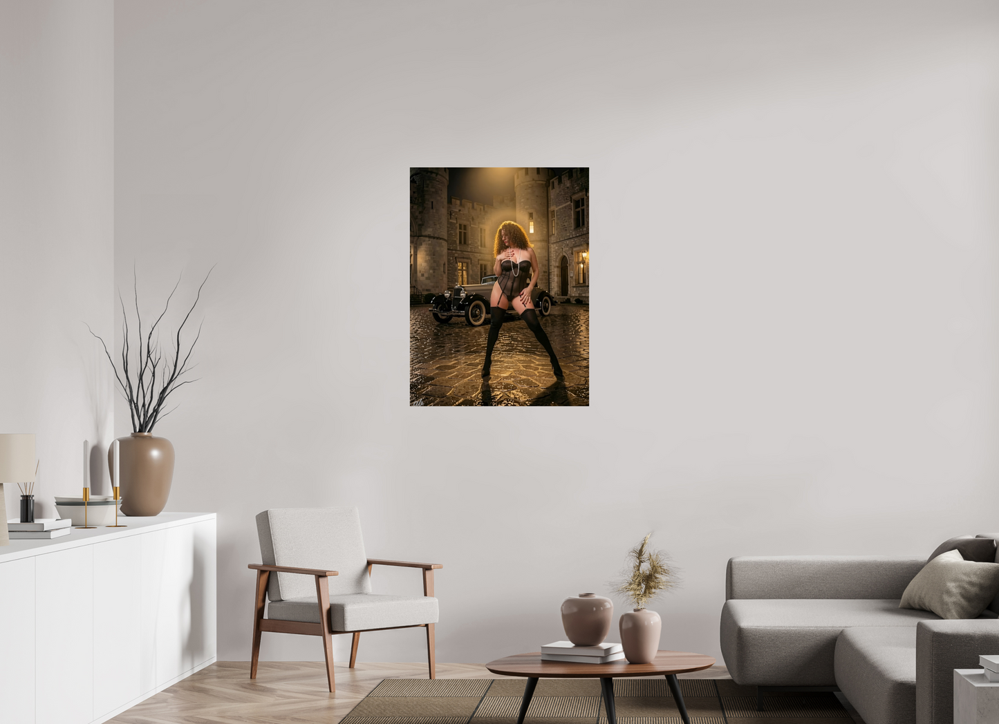 75 x 100 cm, Format Photo à encadrer soi-même L’Héritière de la Nuit