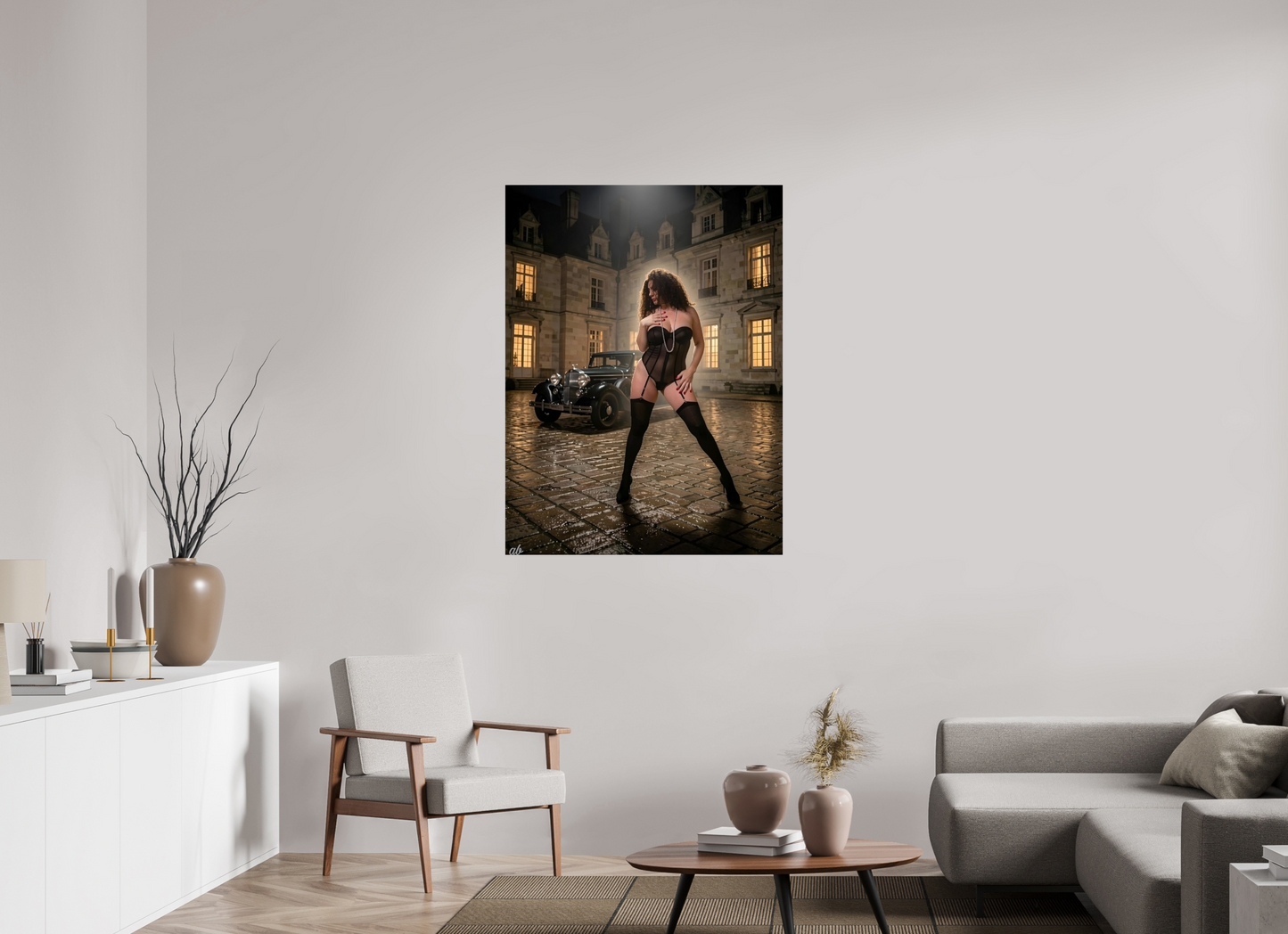 90 x 120 cm, Format Photo à encadrer soi-même La Promesse après Minuit