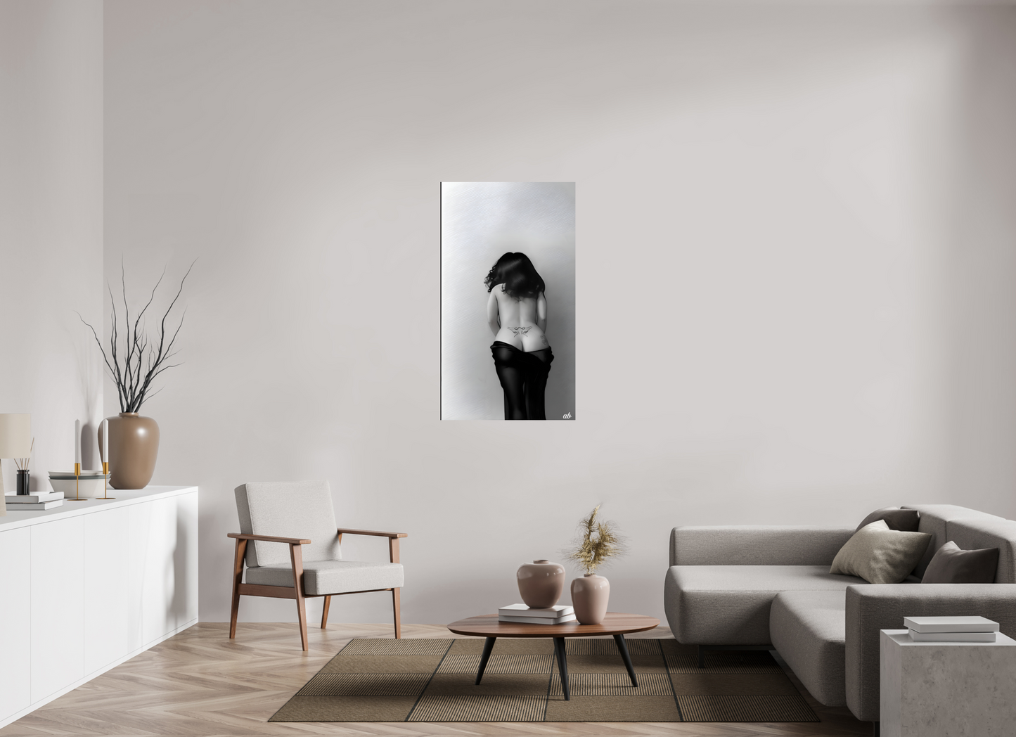 70 x 123,5 cm, Format Photo à encadrer soi-même Frontières Intimes