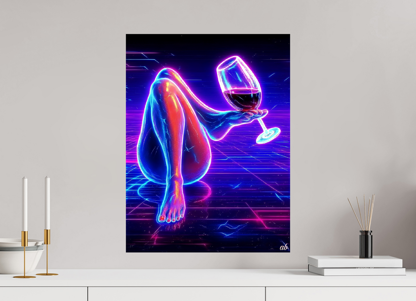 45 x 60 cm, Format Photo à encadrer soi-même Ivresse Électrique