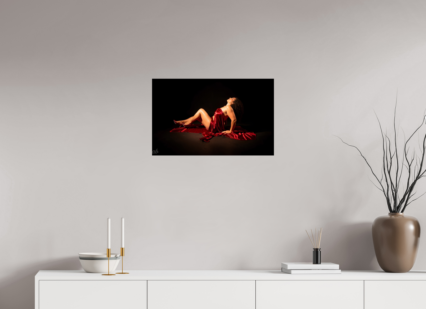 63,5 x 40 cm, Format Photo à encadrer soi-même La Reine de Minuit