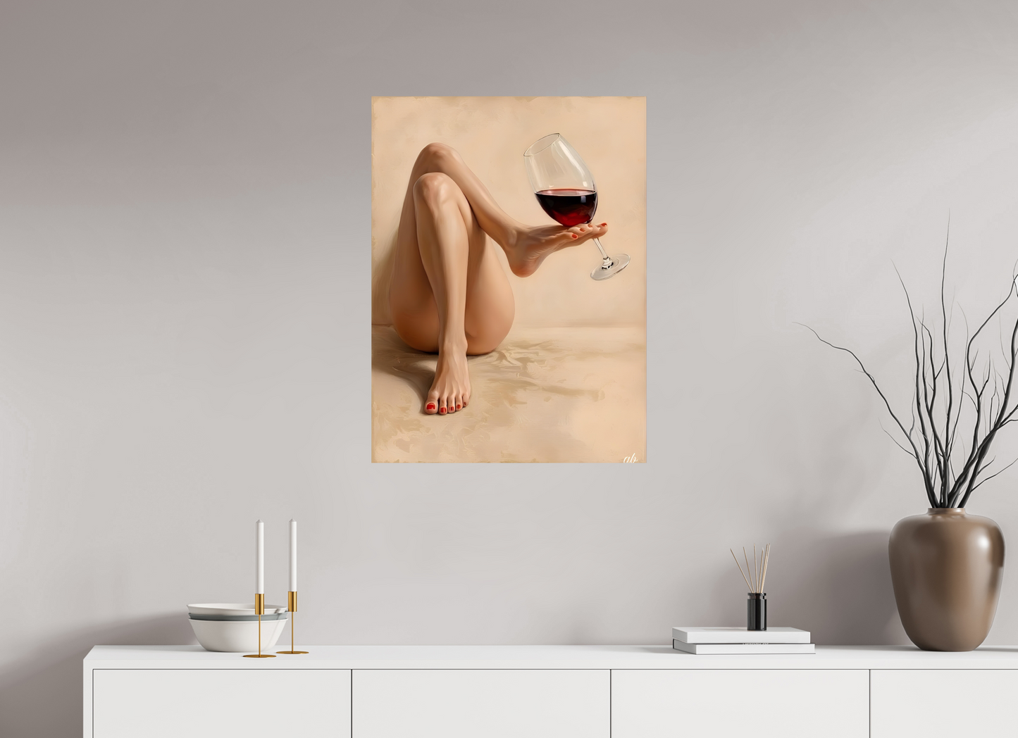 60 x 80 cm, Format Photo à encadrer soi-même Ivresse Silencieuse