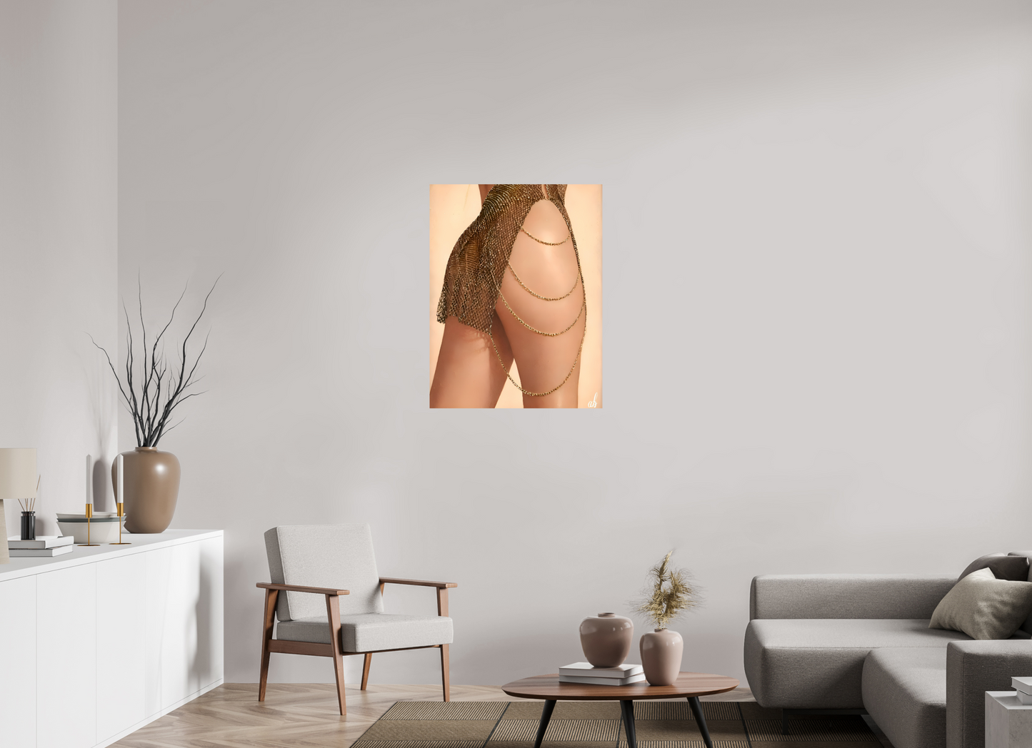 70 x 90,8 cm, Photo Print On Fuji Crystal DP II Éclat Doré - Maille d'Or