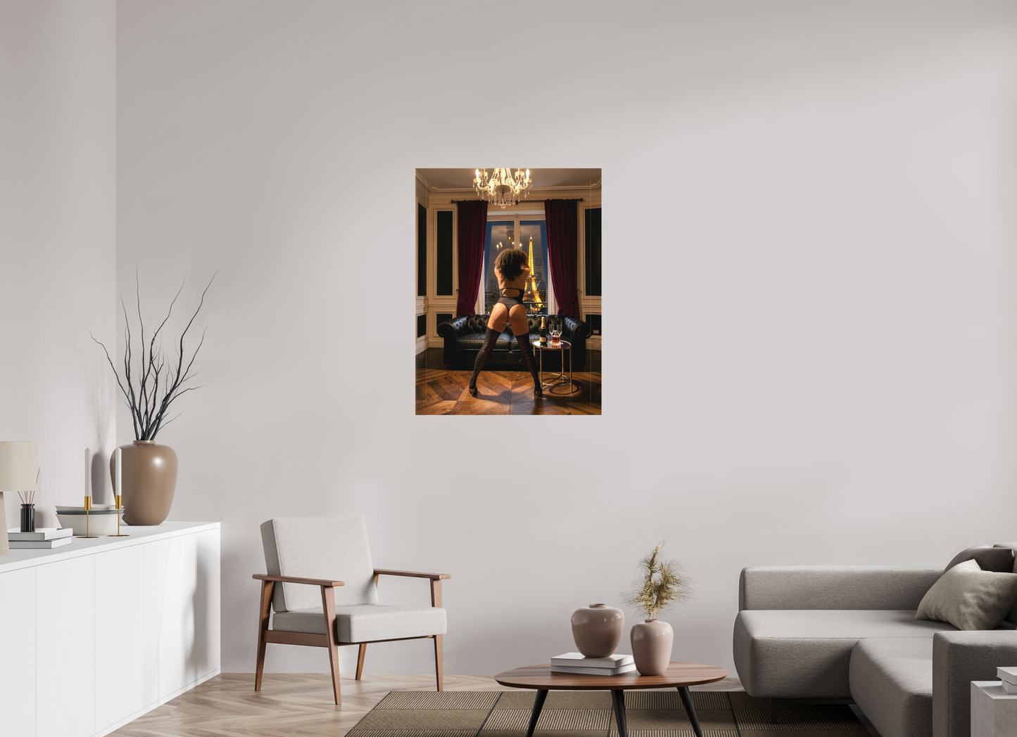 75 x 100 cm, Toile matte Les Nuits Privées