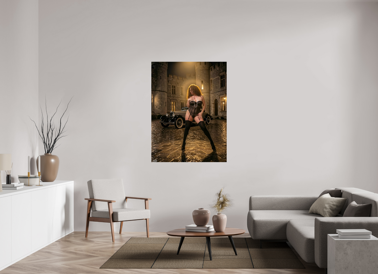 105 x 140 cm, Format Photo à encadrer soi-même L’Héritière de la Nuit