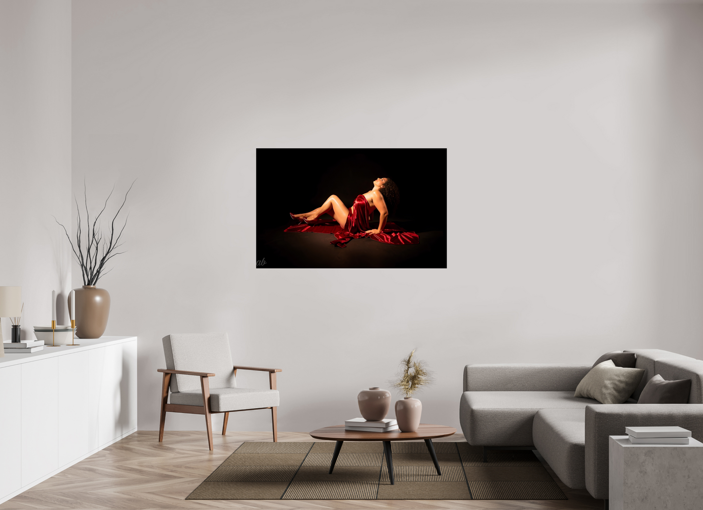 143 x 90 cm, Format Photo à encadrer soi-même La Reine de Minuit