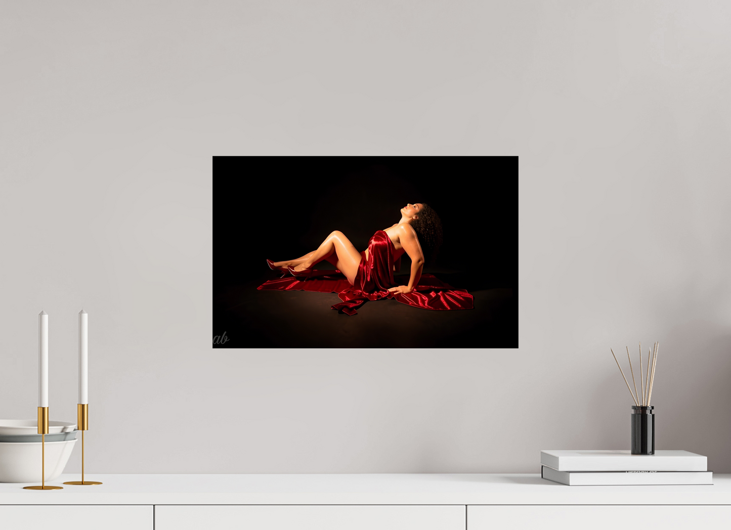 47,7 x 30 cm, Format Photo à encadrer soi-même La Reine de Minuit