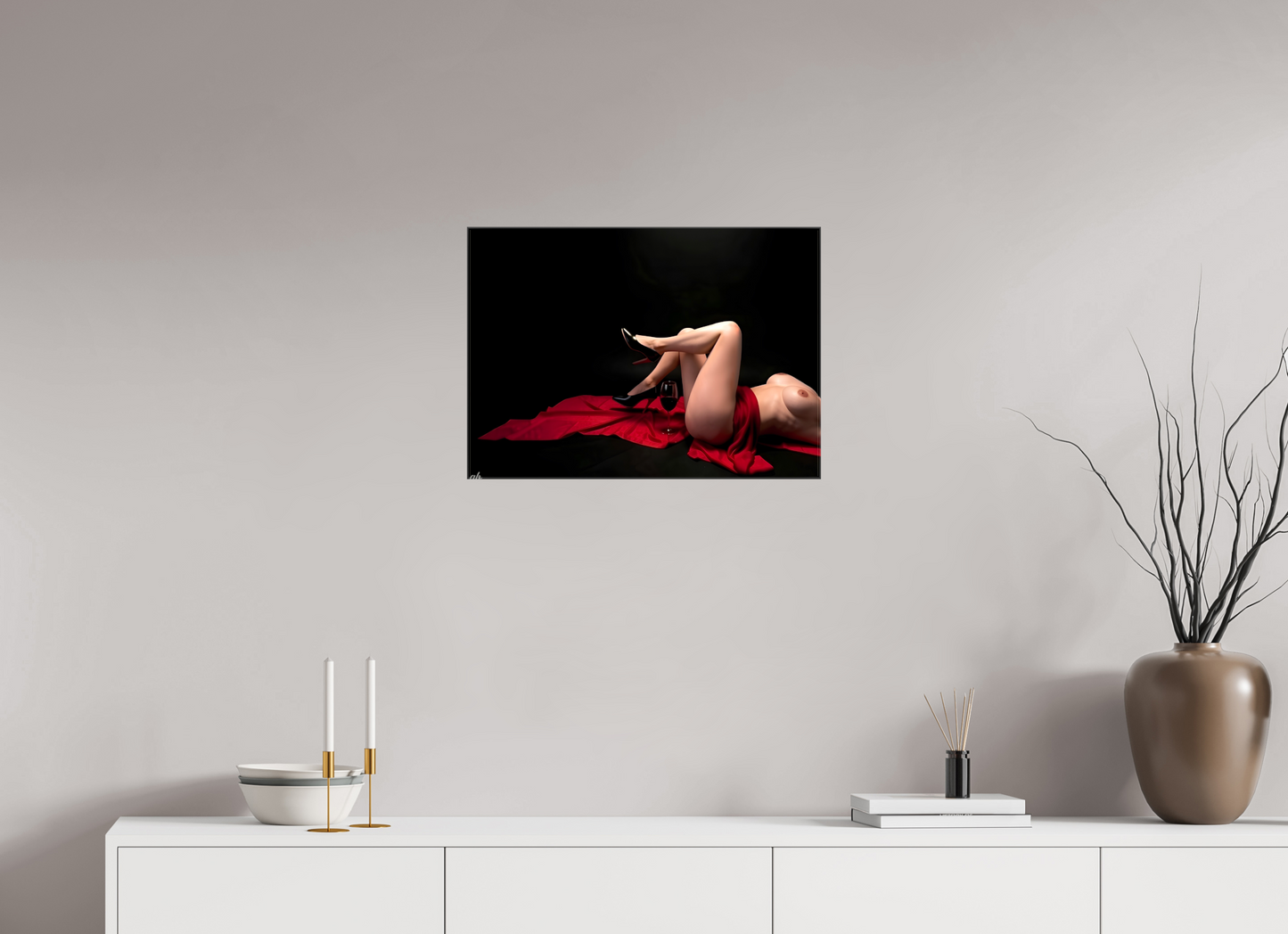 ISO A2 (59,4 x 42 cm), Toile brillante Velours et Vertige