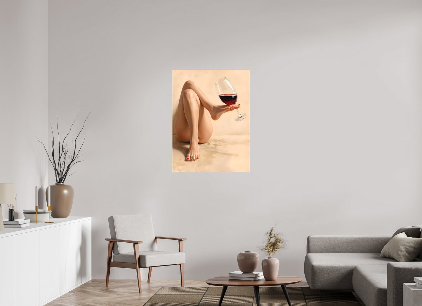 75 x 100 cm, TOILE MATTE Ivresse Silencieuse