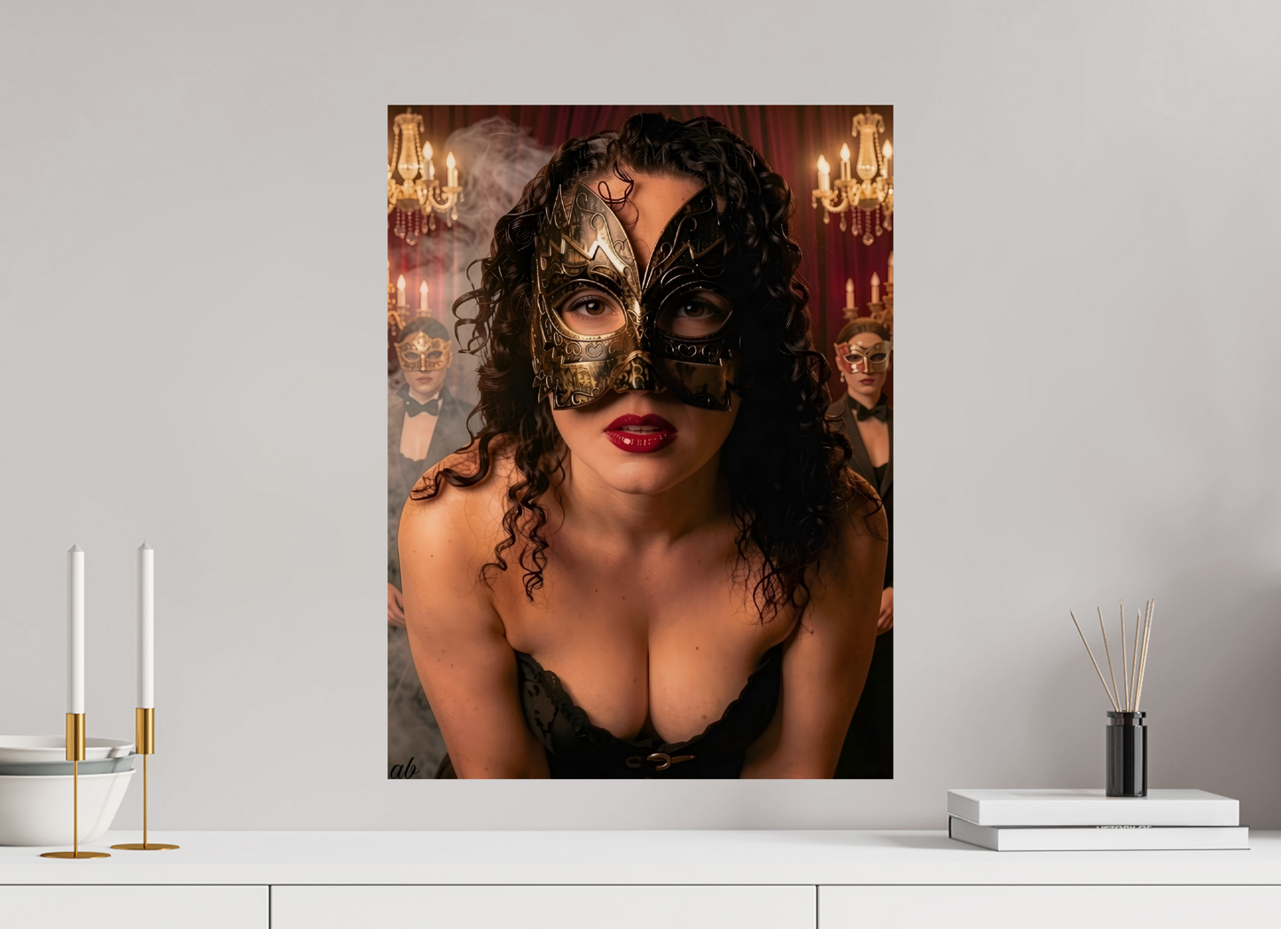 45 x 60 cm, Format Photo à encadrer soi-même Le Bal des Ombres
