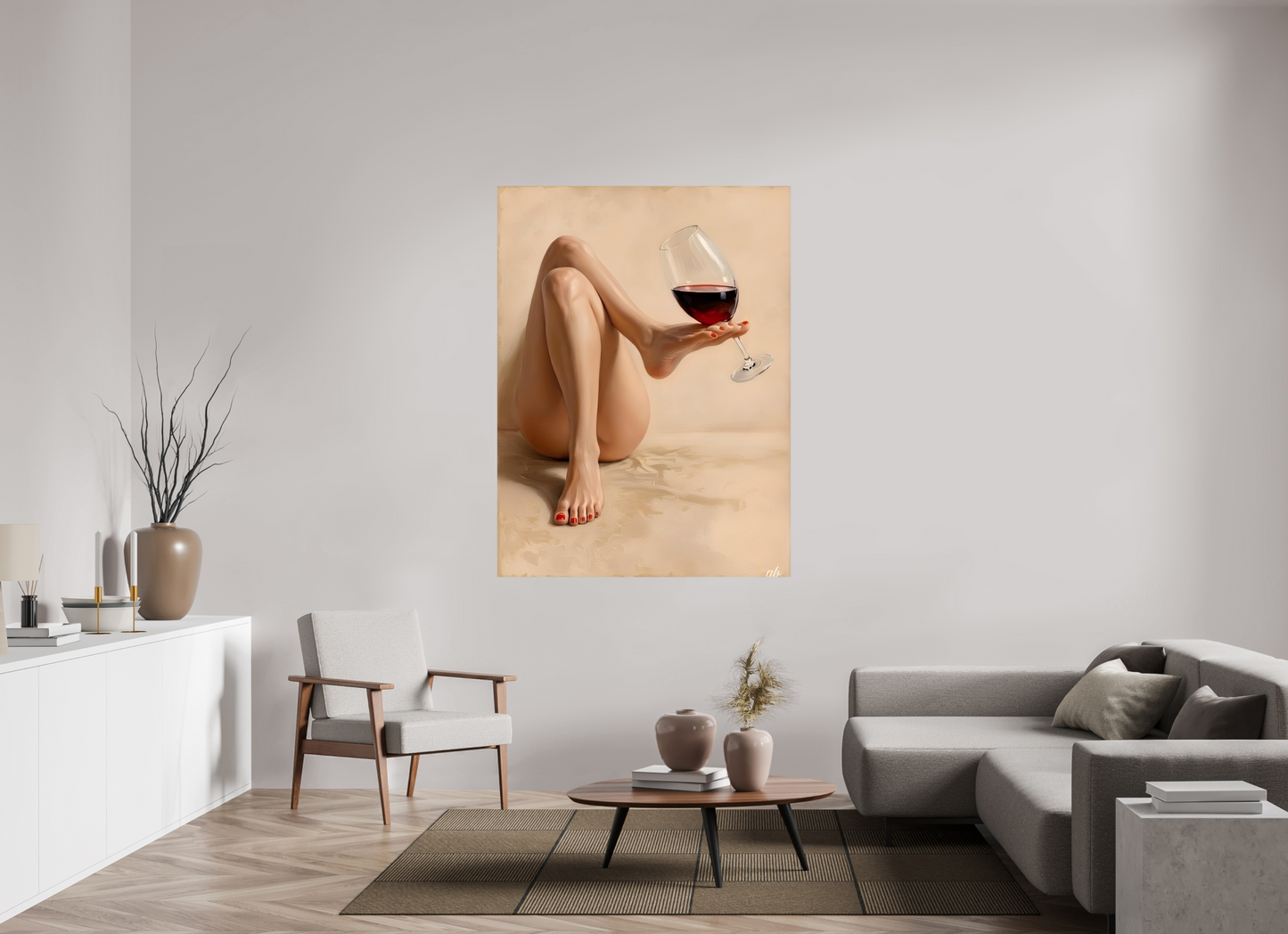 120 x 160 cm, Format Photo à encadrer soi-même Ivresse Silencieuse