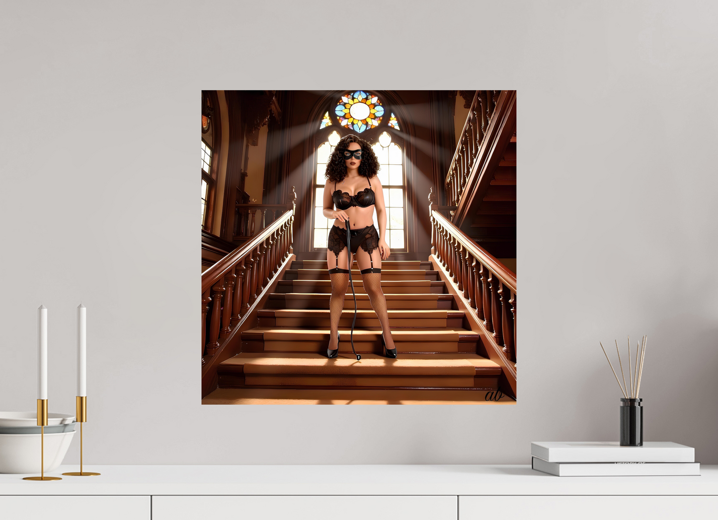 50 x 50 cm, Format photo à encadrer soi-même Rituel I