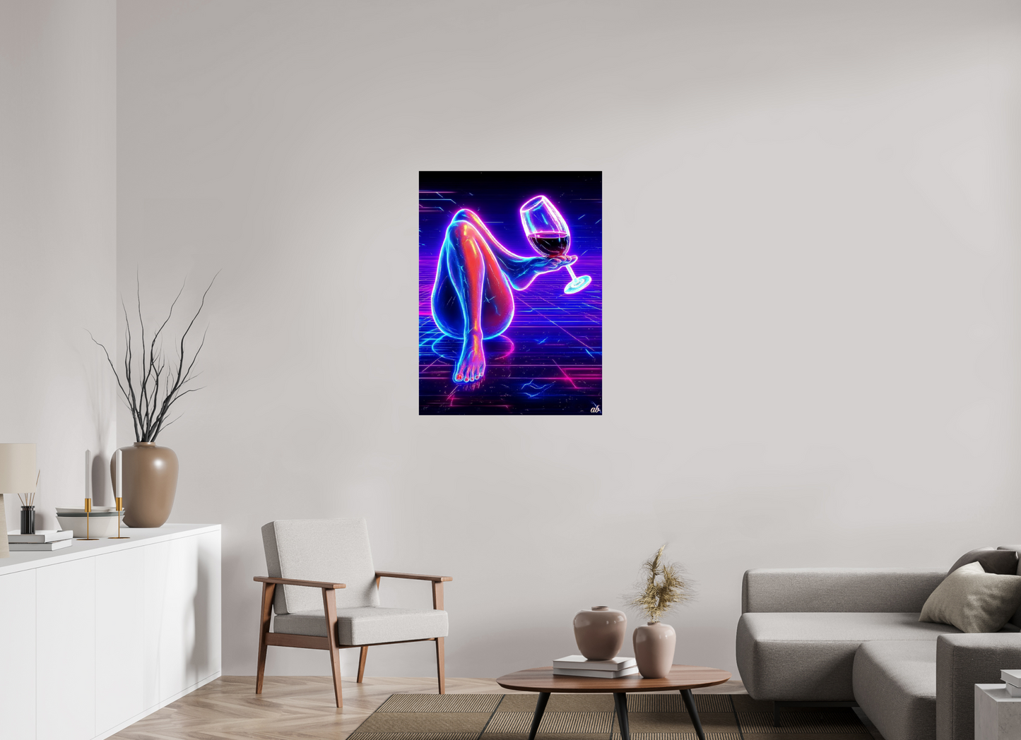 75 x 100 cm, Format Photo à encadrer soi-même Ivresse Électrique