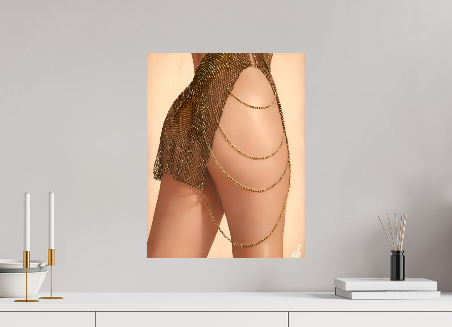 40 x 51,9 cm, Photo Print On Fuji Crystal DP II Éclat Doré - Maille d'Or