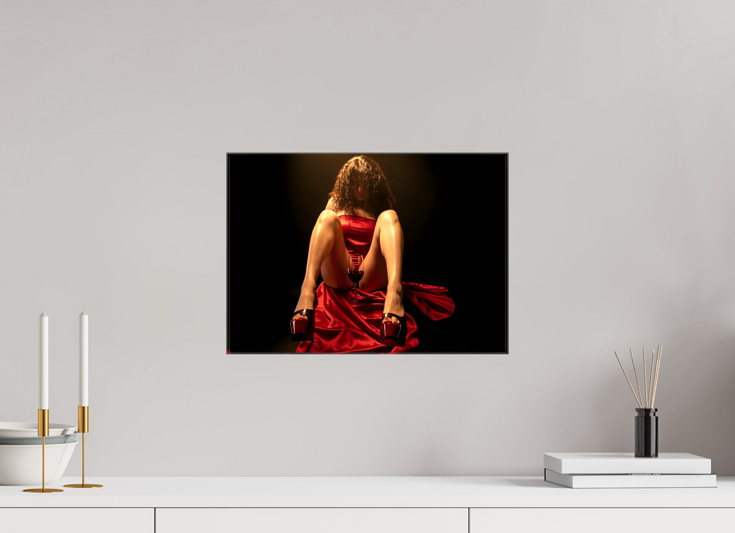 ISO A3 (42 x 29,7 cm), Toile brillante La Cérémonie du Désir