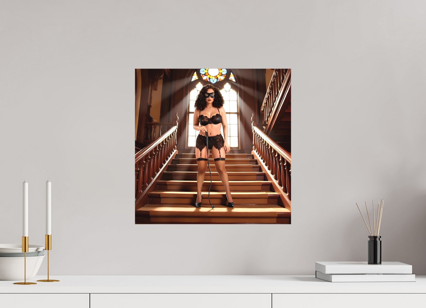 40 x 40 cm, Toile matte Rituel I