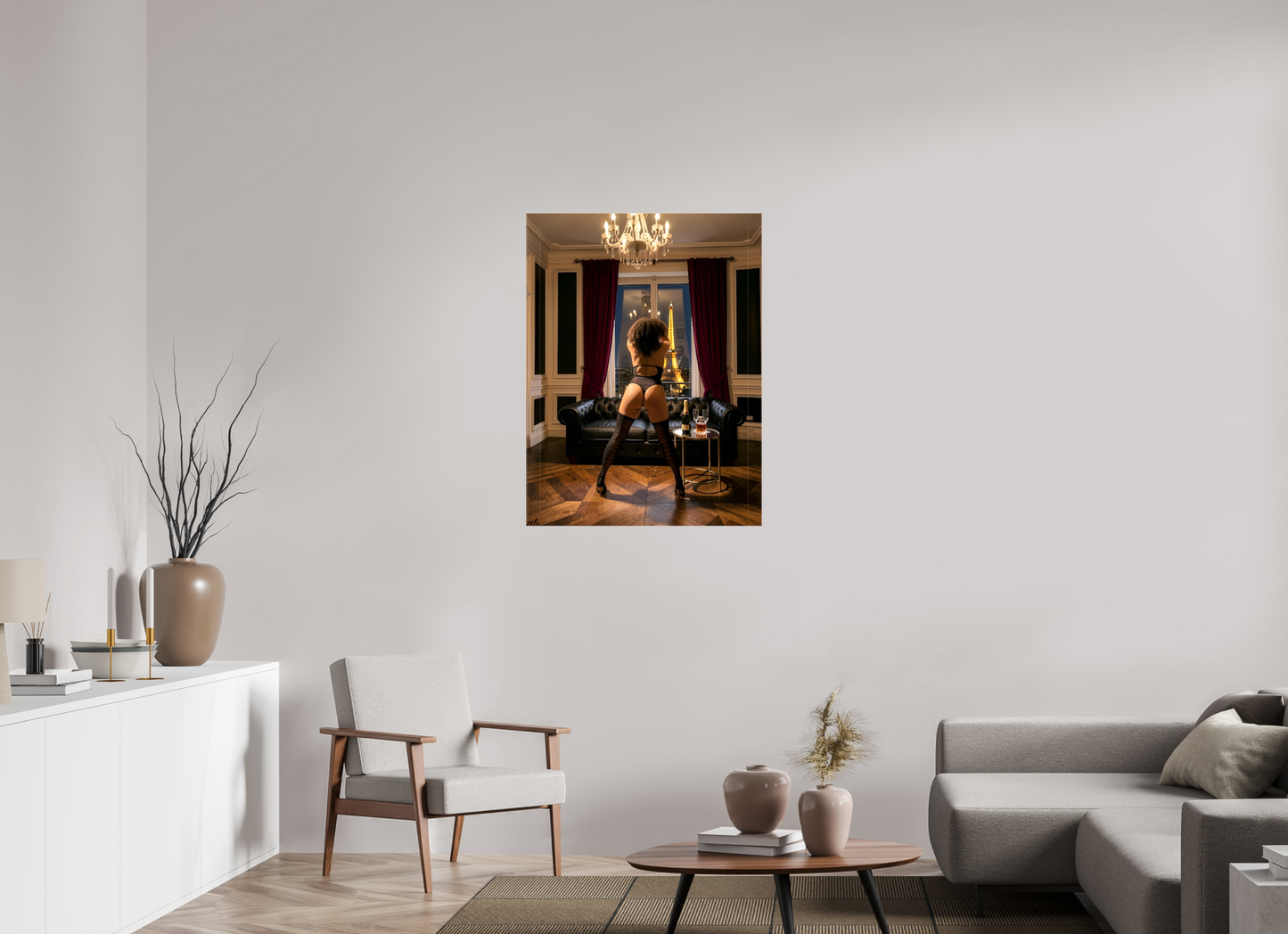 75 x 100 cm, Toile brillante Les Nuits Privées