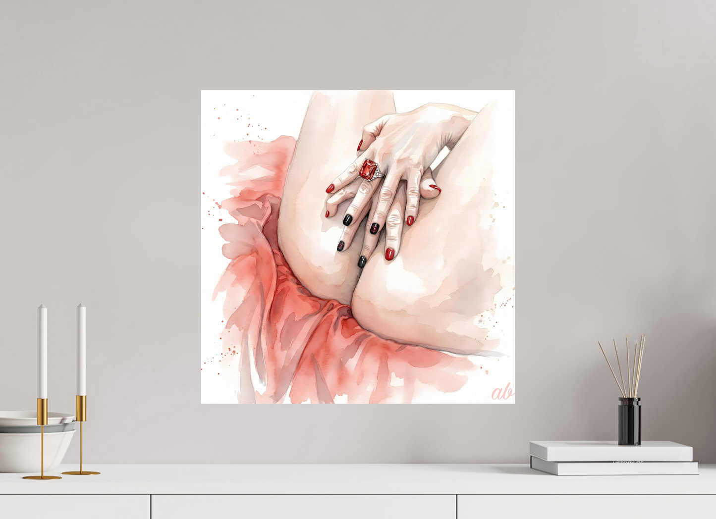 50 x 50 cm, Format Photo à encadrer soi-même Le Secret de la Peau